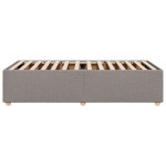 vidaXL Cadru de pat fără saltea Taupe 90x200 cm țesătură vidaXL Cadru de pat fără saltea Taupe 90x200 cm țesătură