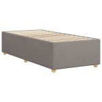 vidaXL Cadru de pat fără saltea Taupe 90x200 cm țesătură vidaXL Cadru de pat fără saltea Taupe 90x200 cm țesătură