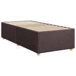 vidaXL Cadru de pat fără saltea, maro închis, 100x200 cm, textil vidaXL Cadru de pat fără saltea, maro închis, 100x200 cm, textil