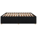 vidaXL Cadru de pat fără saltea, negru, 180x200 cm, textil vidaXL Cadru de pat fără saltea, negru, 180x200 cm, textil