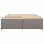 vidaXL Cadru de pat fără saltea, gri taupe, 180x200 cm, textil vidaXL Cadru de pat fără saltea, gri taupe, 180x200 cm, textil