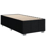 vidaXL Cadru de pat fără saltea țesătură neagră 80x200 cm
