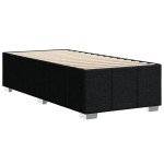 vidaXL Cadru de pat fără saltea țesătură neagră 80x200 cm