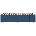 vidaXL Cadru de pat fără saltea țesătură albastră 80x200 cm