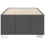 vidaXL Cadru de pat fără saltea, gri închis, 90x190 cm, textil vidaXL Cadru de pat fără saltea, gri închis, 90x190 cm, textil
