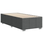 vidaXL Cadru de pat fără saltea, gri închis, 90x190 cm, textil vidaXL Cadru de pat fără saltea, gri închis, 90x190 cm, textil