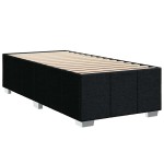 vidaXL Cadru de pat fără saltea, negru, 100x200 cm, textil vidaXL Cadru de pat fără saltea, negru, 100x200 cm, textil