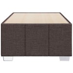 vidaXL Cadru de pat fără saltea, maro închis, 100x200 cm, textil vidaXL Cadru de pat fără saltea, maro închis, 100x200 cm, textil