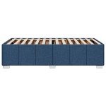 vidaXL Cadru de pat fără saltea țesătură albastră 100x200 cm vidaXL Cadru de pat fără saltea țesătură albastră 100x200 cm