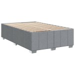 vidaXL Cadru de pat fără saltea țesătură gri deschis 120x190 cm