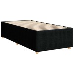 vidaXL Cadru de pat fără saltea țesătură neagră 80x200 cm