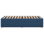 vidaXL Cadru de pat fără saltea țesătură albastră 80x200 cm