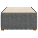 vidaXL Cadru de pat fără saltea, gri închis, 90x190 cm, textil vidaXL Cadru de pat fără saltea, gri închis, 90x190 cm, textil