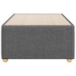 vidaXL Cadru de pat fără saltea, gri închis, 90x200 cm, textil vidaXL Cadru de pat fără saltea, gri închis, 90x200 cm, textil