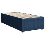 vidaXL Cadru de pat fără saltea țesătură albastră 100x200 cm vidaXL Cadru de pat fără saltea țesătură albastră 100x200 cm