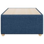 vidaXL Cadru de pat fără saltea țesătură albastră 100x200 cm vidaXL Cadru de pat fără saltea țesătură albastră 100x200 cm