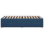 vidaXL Cadru de pat fără saltea țesătură albastră 100x200 cm vidaXL Cadru de pat fără saltea țesătură albastră 100x200 cm