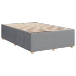 vidaXL Cadru de pat fără saltea țesătură gri deschis 120x190 cm