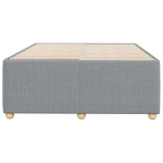 vidaXL Cadru de pat fără saltea țesătură gri deschis 120x190 cm