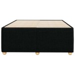 vidaXL Cadru de pat fără saltea, negru, 120x200 cm, textil