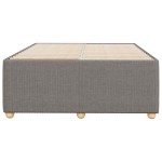 vidaXL Cadru de pat fără saltea, gri taupe, 120x200 cm, textil vidaXL Cadru de pat fără saltea, gri taupe, 120x200 cm, textil