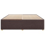 vidaXL Cadru de pat fără saltea, maro închis, 180x200 cm, textil vidaXL Cadru de pat fără saltea, maro închis, 180x200 cm, textil