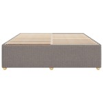 vidaXL Cadru de pat fără saltea, gri taupe, 180x200 cm, textil vidaXL Cadru de pat fără saltea, gri taupe, 180x200 cm, textil