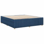 vidaXL Cadru de pat fără saltea, albastru, 180x200 cm, textil