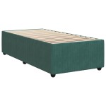 vidaXL Cadru de pat fără saltea, verde închis, 80x200 cm, catifea vidaXL Cadru de pat fără saltea, verde închis, 80x200 cm, catifea