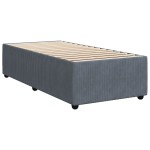 vidaXL Cadru de pat fără saltea, gri închis, 90x200 cm, catifea vidaXL Cadru de pat fără saltea, gri închis, 90x200 cm, catifea