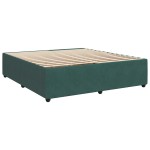 vidaXL Cadru de pat fără saltea, verde închis, 180x200 cm, catifea vidaXL Cadru de pat fără saltea, verde închis, 180x200 cm, catifea