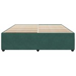 vidaXL Cadru de pat fără saltea, verde închis, 180x200 cm, catifea vidaXL Cadru de pat fără saltea, verde închis, 180x200 cm, catifea