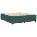 vidaXL Cadru de pat fără saltea, verde închis, 180x200 cm, catifea vidaXL Cadru de pat fără saltea, verde închis, 180x200 cm, catifea
