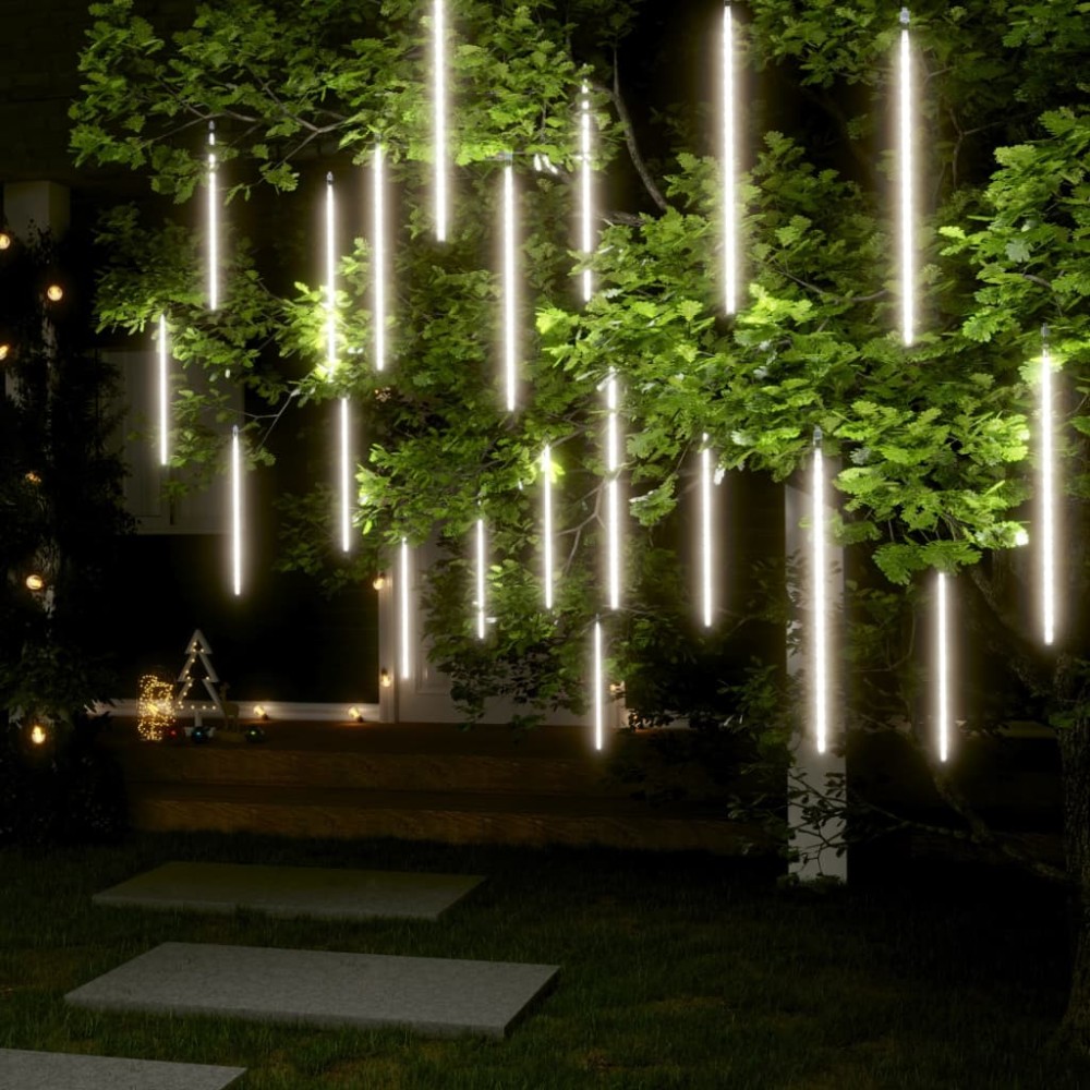 vidaXL Lumini de meteoriți 20 buc. alb rece 50 cm 720 LED int./ext.