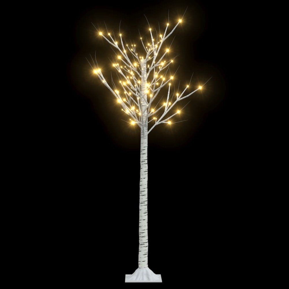 vidaXL Pom de Crăciun, 140 LED-uri, alb cald, 1,5 m, salcie, int./ext.