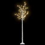 vidaXL Pom Crăciun 180 LED-uri alb cald 1,8 m salcie interior/exterior vidaXL Pom Crăciun 180 LED-uri alb cald 1,8 m salcie interior/exterior