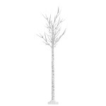 vidaXL Pom Crăciun 180 LED-uri colorat 1,8 m salcie interior/exterior
