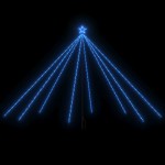 vidaXL Pom de Crăciun LED Interioară Exterior 576LED-uri Albastru 3,6m vidaXL Pom de Crăciun LED Interioară Exterior 576LED-uri Albastru 3,6m