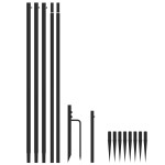 vidaXL Pom de Crăciun LED Interioară Exterior 576LED-uri Albastru 3,6m vidaXL Pom de Crăciun LED Interioară Exterior 576LED-uri Albastru 3,6m