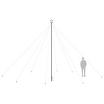 vidaXL Pom de Crăciun LED Interioară Exterior 800 LED-uri Alb Rece 5 m vidaXL Pom de Crăciun LED Interioară Exterior 800 LED-uri Alb Rece 5 m