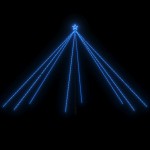 vidaXL Pom de Crăciun LED Interior Exterior 800 LED-uri Albastru 5 m vidaXL Pom de Crăciun LED Interior Exterior 800 LED-uri Albastru 5 m