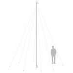 vidaXL Pom de Crăciun LED Interior Exterior 1300 LED-uri Alb Rece 8 m vidaXL Pom de Crăciun LED Interior Exterior 1300 LED-uri Alb Rece 8 m