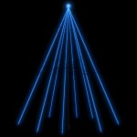 vidaXL Pom de Crăciun LED Interior Exterior 1300 LED-uri Albastru 8 m vidaXL Pom de Crăciun LED Interior Exterior 1300 LED-uri Albastru 8 m