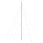 vidaXL Pom de Crăciun LED Interior Exterior 1300 LED-uri Albastru 8 m vidaXL Pom de Crăciun LED Interior Exterior 1300 LED-uri Albastru 8 m