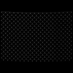 vidaXL Plasă lumini Crăciun 544 LED alb rece 4x4 m interior/exterior