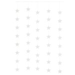 vidaXL Instalație lumini tip perdea stele 200 LED alb cald 8 funcții