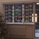 vidaXL Instalație lumini tip perdea stele 200 LED multicolor 8 funcții vidaXL Instalație lumini tip perdea stele 200 LED multicolor 8 funcții