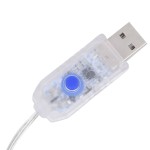 vidaXL Instalație lumini tip perdea stele 200 LED multicolor 8 funcții vidaXL Instalație lumini tip perdea stele 200 LED multicolor 8 funcții