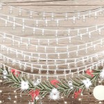 vidalXL Ghirlandă luminoasă, 200 LED-uri, alb rece, 8 funcții, 20 m vidalXL Ghirlandă luminoasă, 200 LED-uri, alb rece, 8 funcții, 20 m