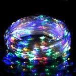 vidalXL Instalație luminoasă 400 micro LED multicolor 8 funcții 40 m vidalXL Instalație luminoasă 400 micro LED multicolor 8 funcții 40 m